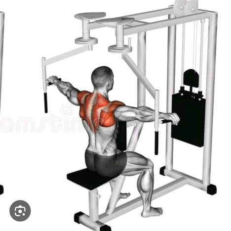 جهاز كتف خلفي - Rear Delt Fly Machine